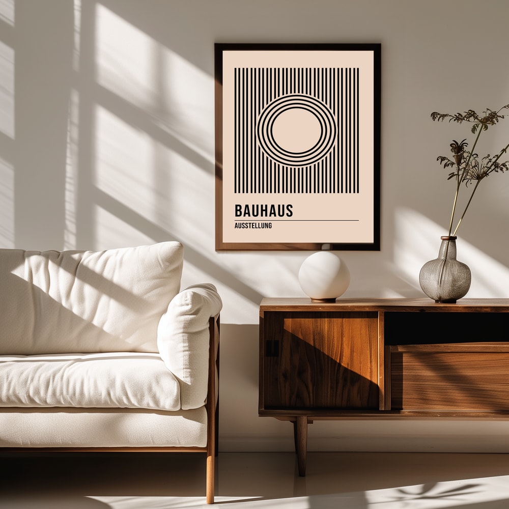Bauhaus Geometric Exhibition