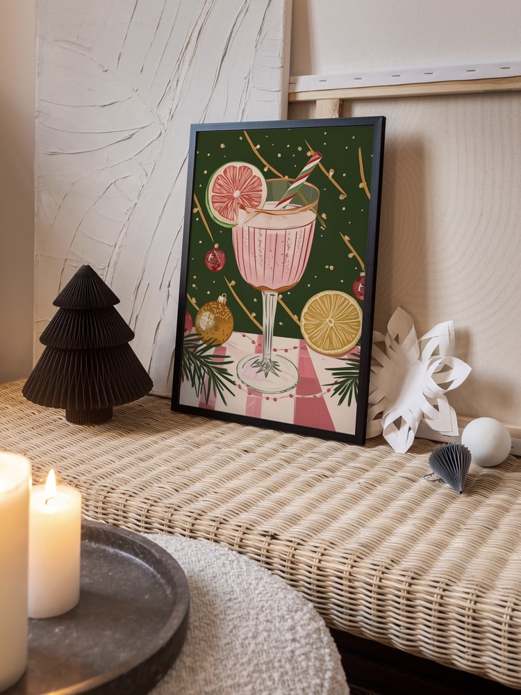 Sparkling Holiday Cocktail