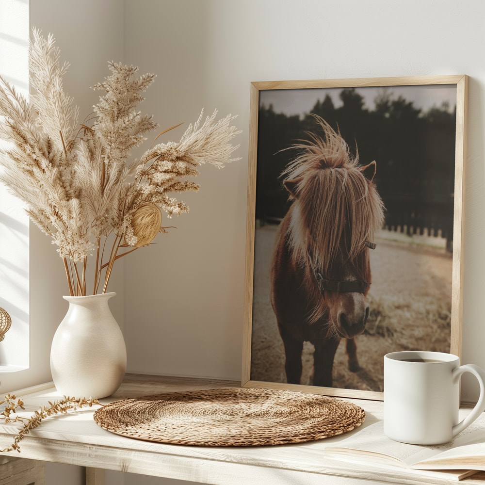 Adorable Shaggy Pony