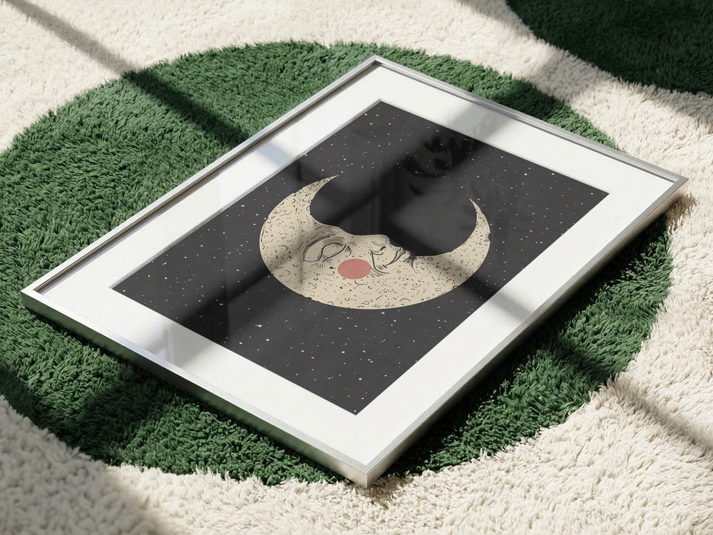 Sleeping Crescent Moon