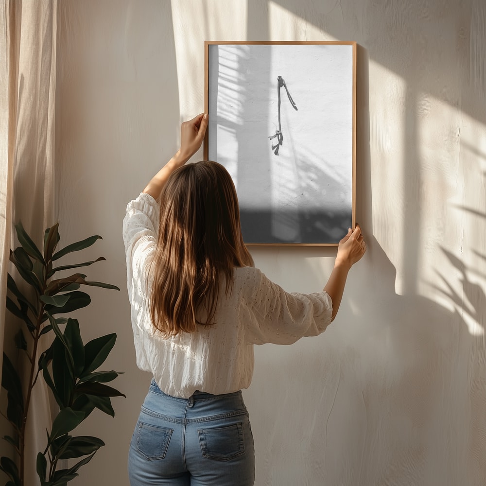 Rope On White Wall
