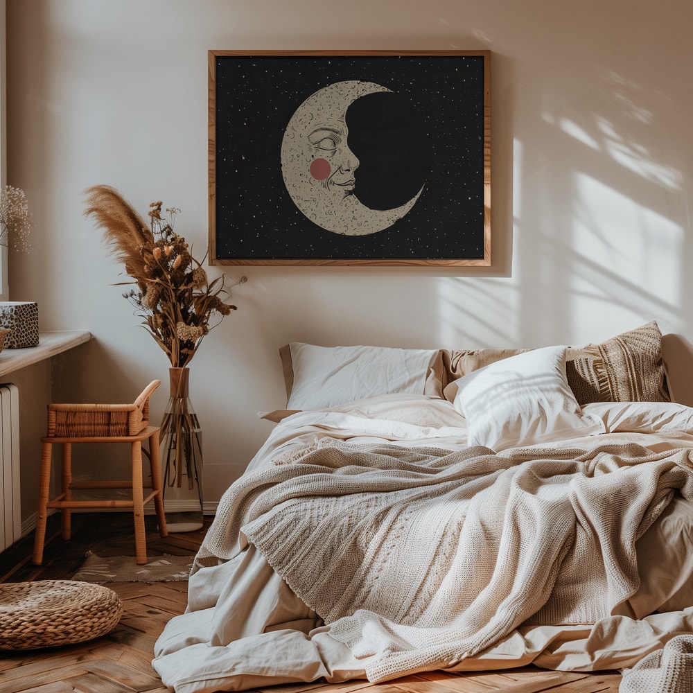 Sleeping Crescent Moon