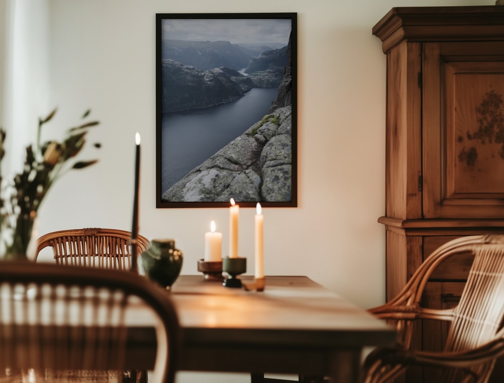 Dramatic Fjord Valley