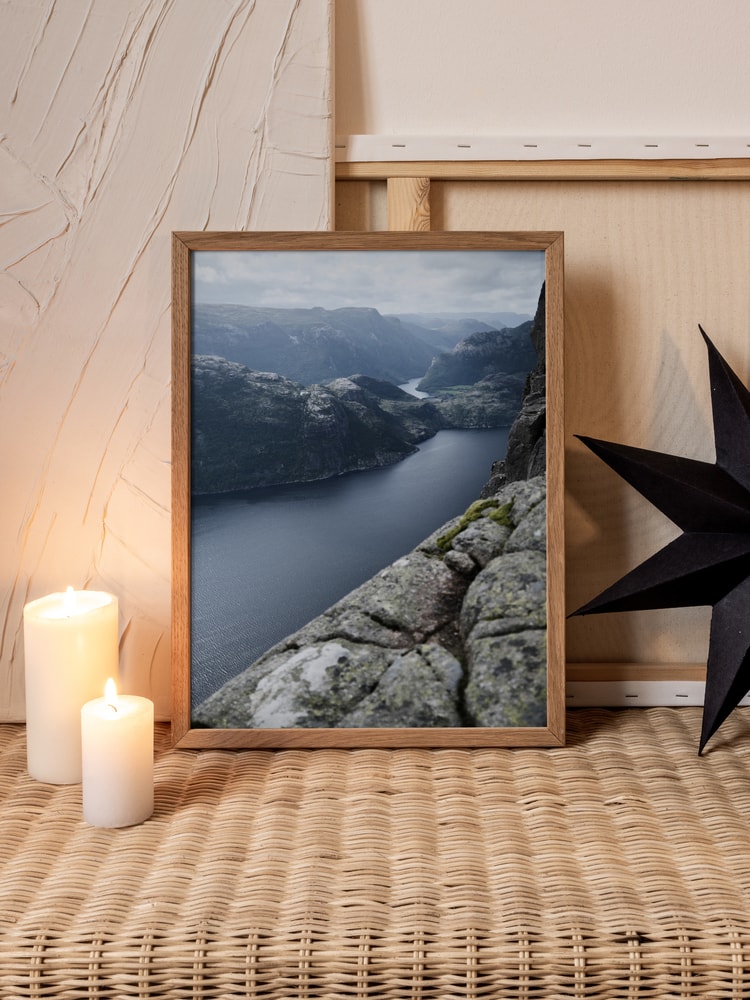 Dramatic Fjord Valley