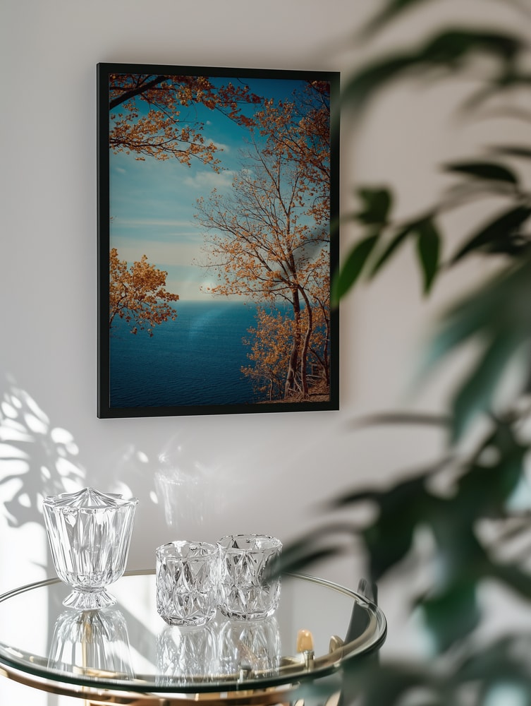 Golden Trees Ocean Vista