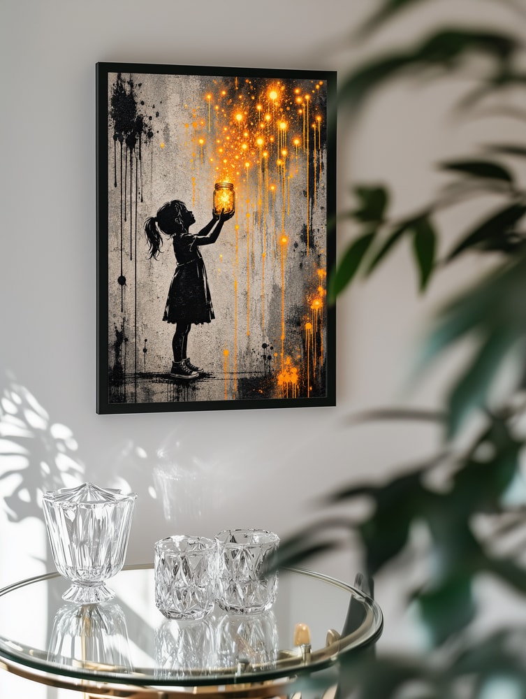 Girl with Magic Jar