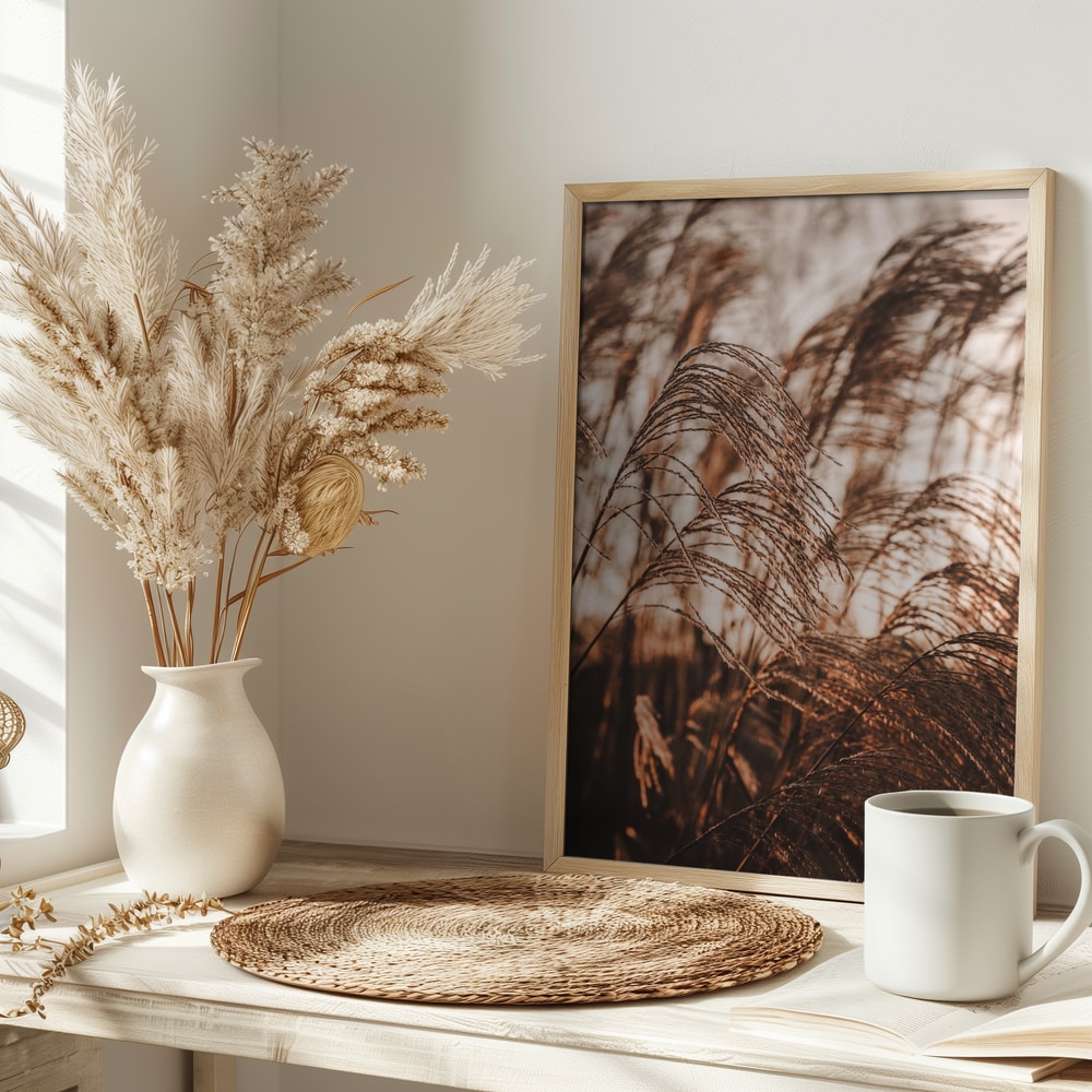 Swaying Pampas Grass