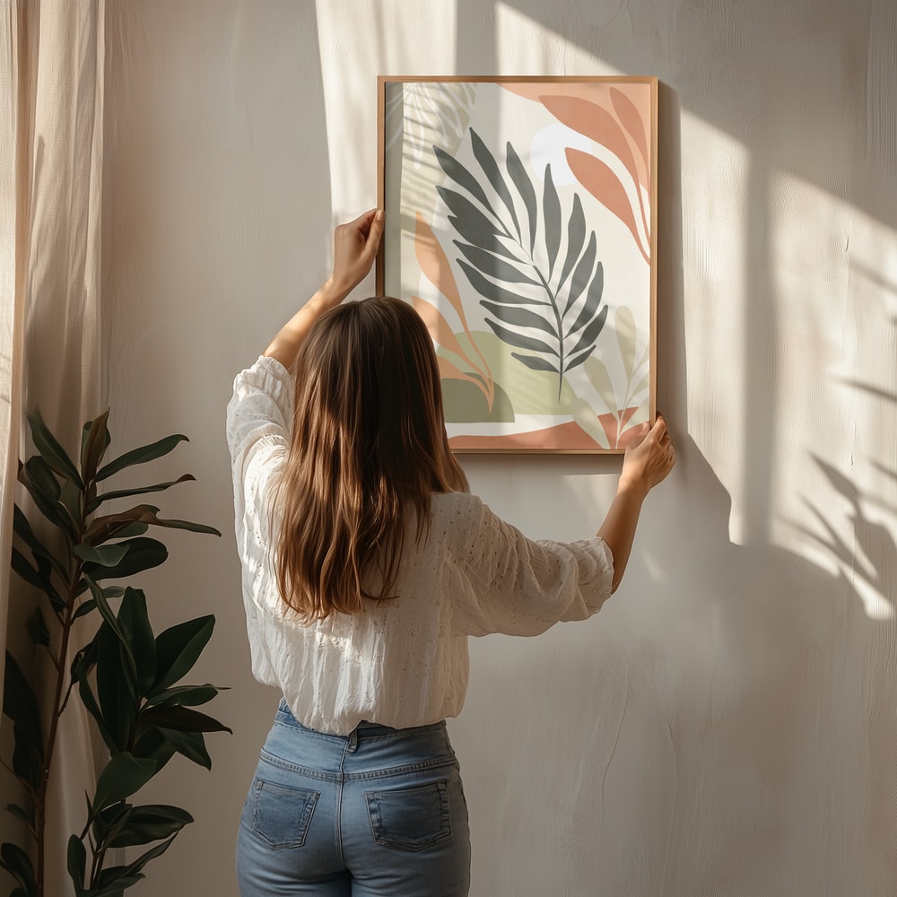 Abstract Tropical Leaves