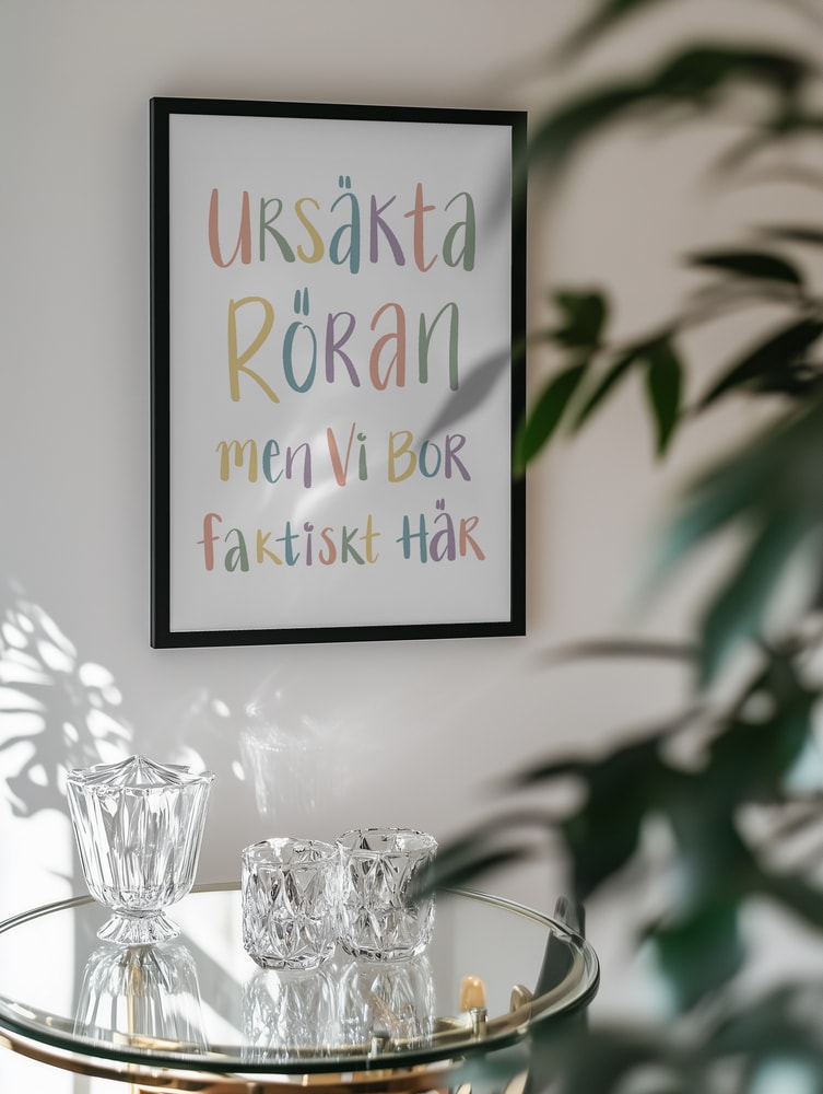 Funny Swedish Home Quote