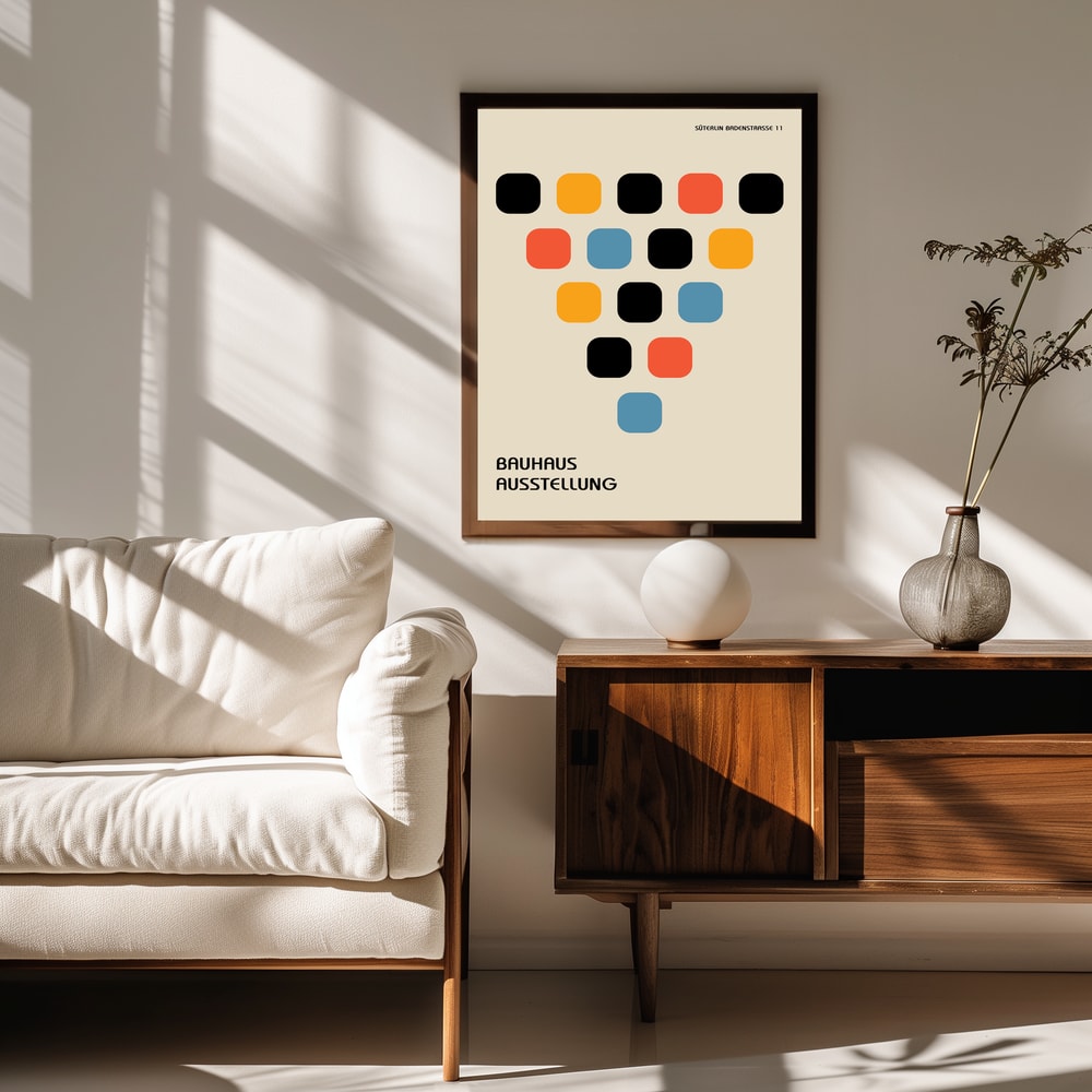 Colorful Bauhaus Exhibition