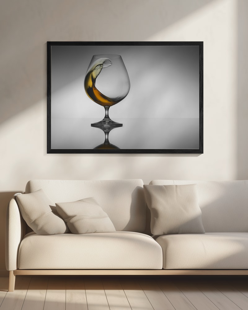 Elegant Cognac Splash