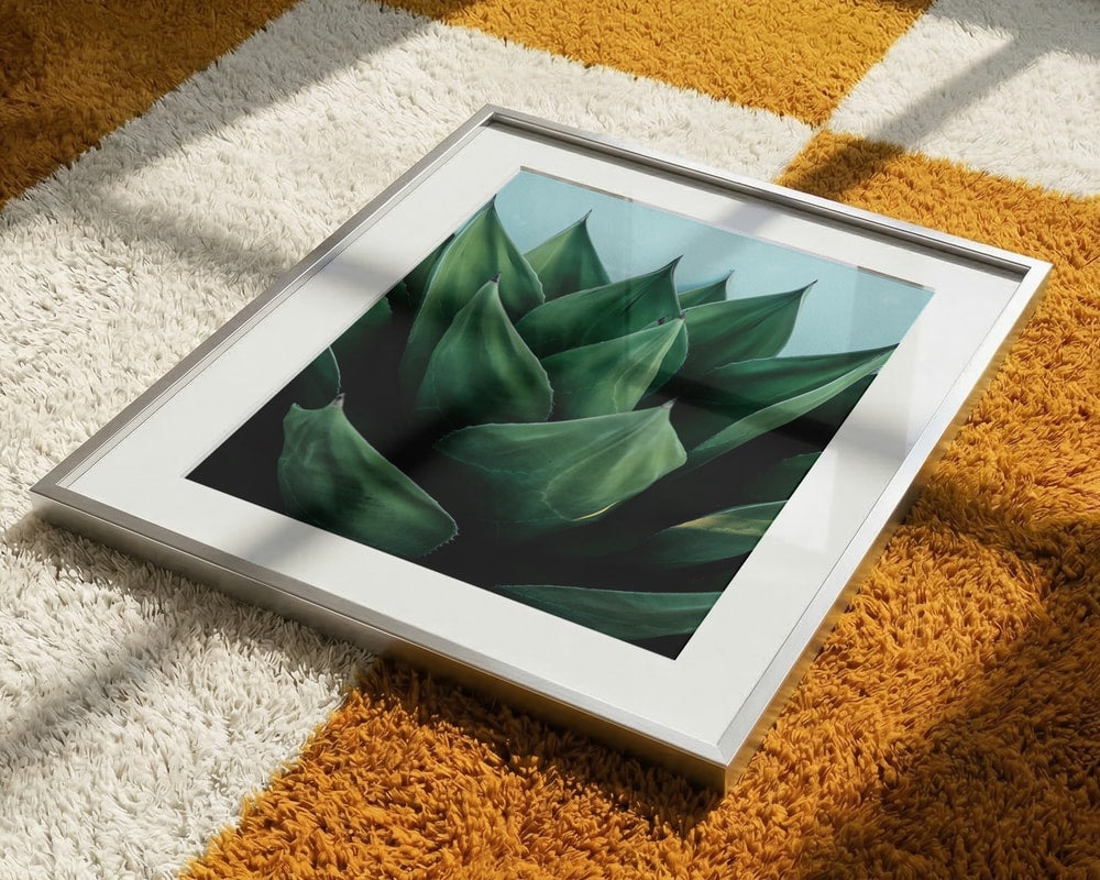 Vibrant Agave Foliage
