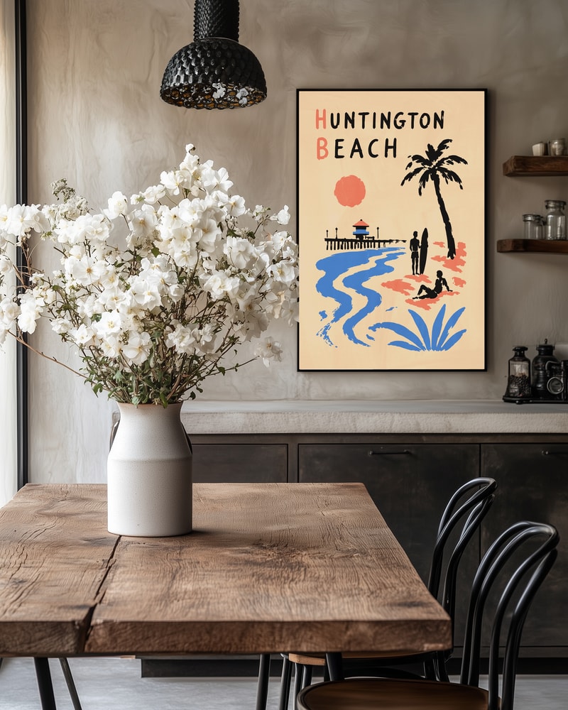 Huntington Beach Surf Scene