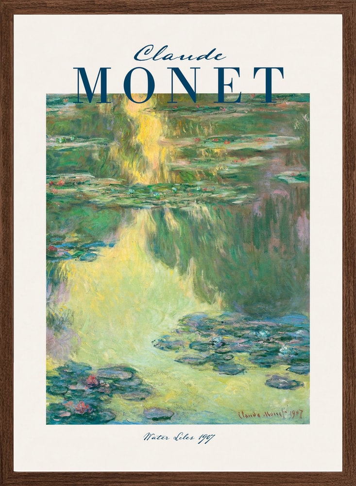 Water Lilies Reflections