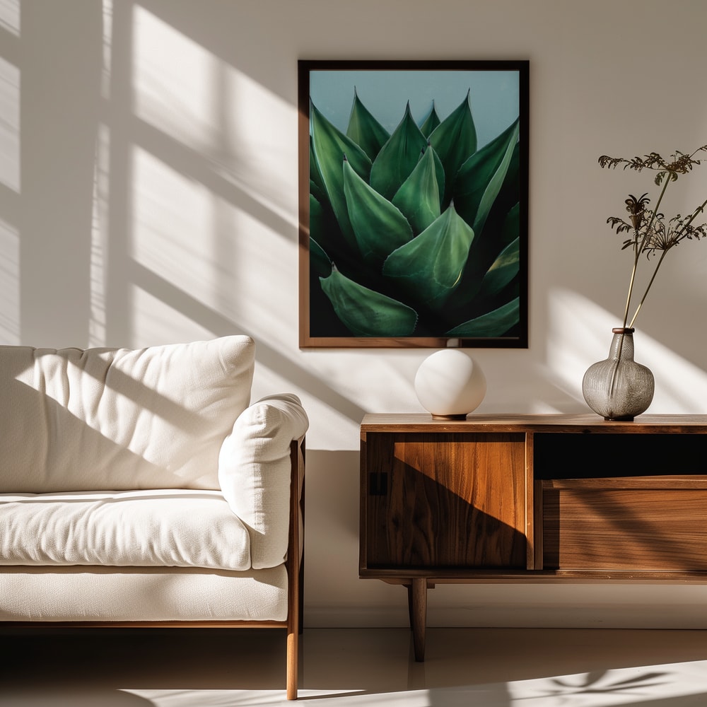 Vibrant Agave Foliage