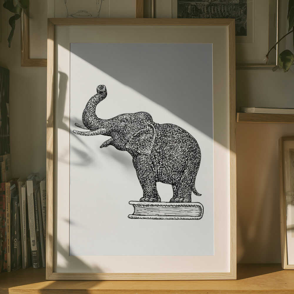 Elephant On a Book (1935 1936)