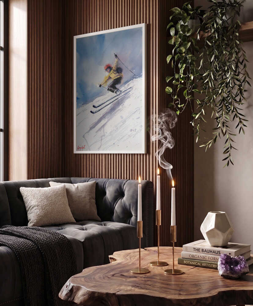 Dynamic Skier Action