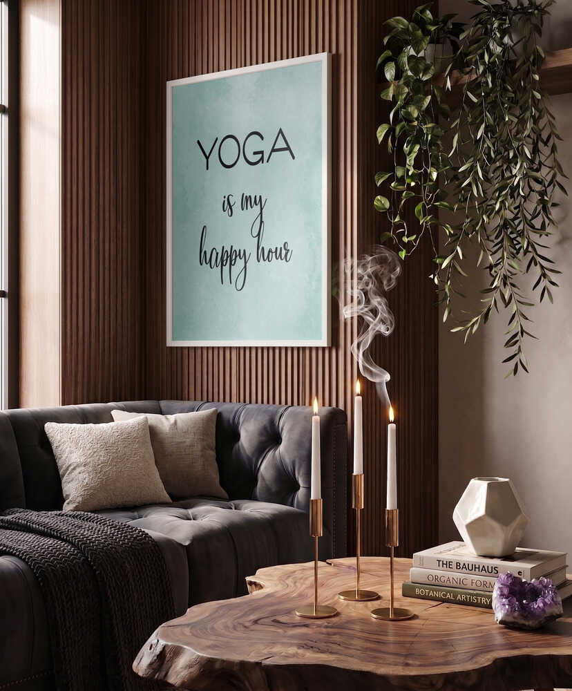 Yoga Happy Hour Quote