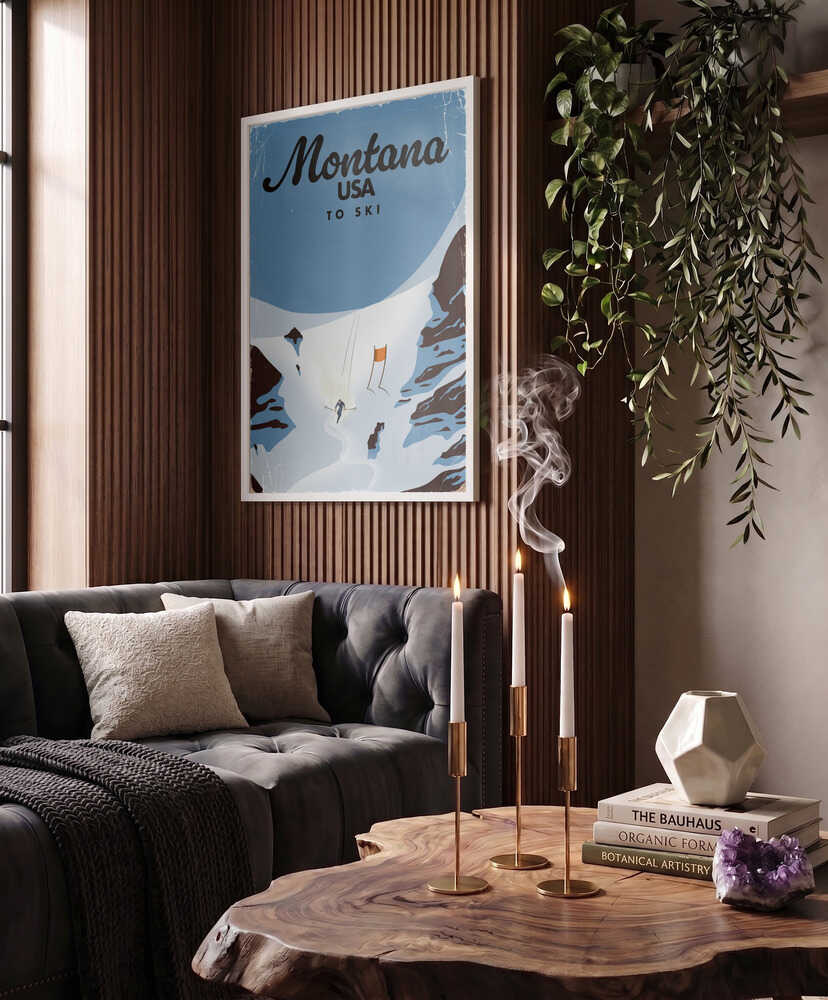 Vintage Montana Ski