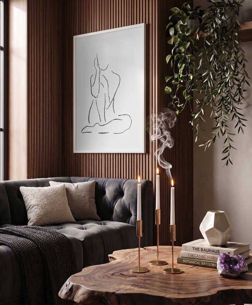 Elegant Seated Form