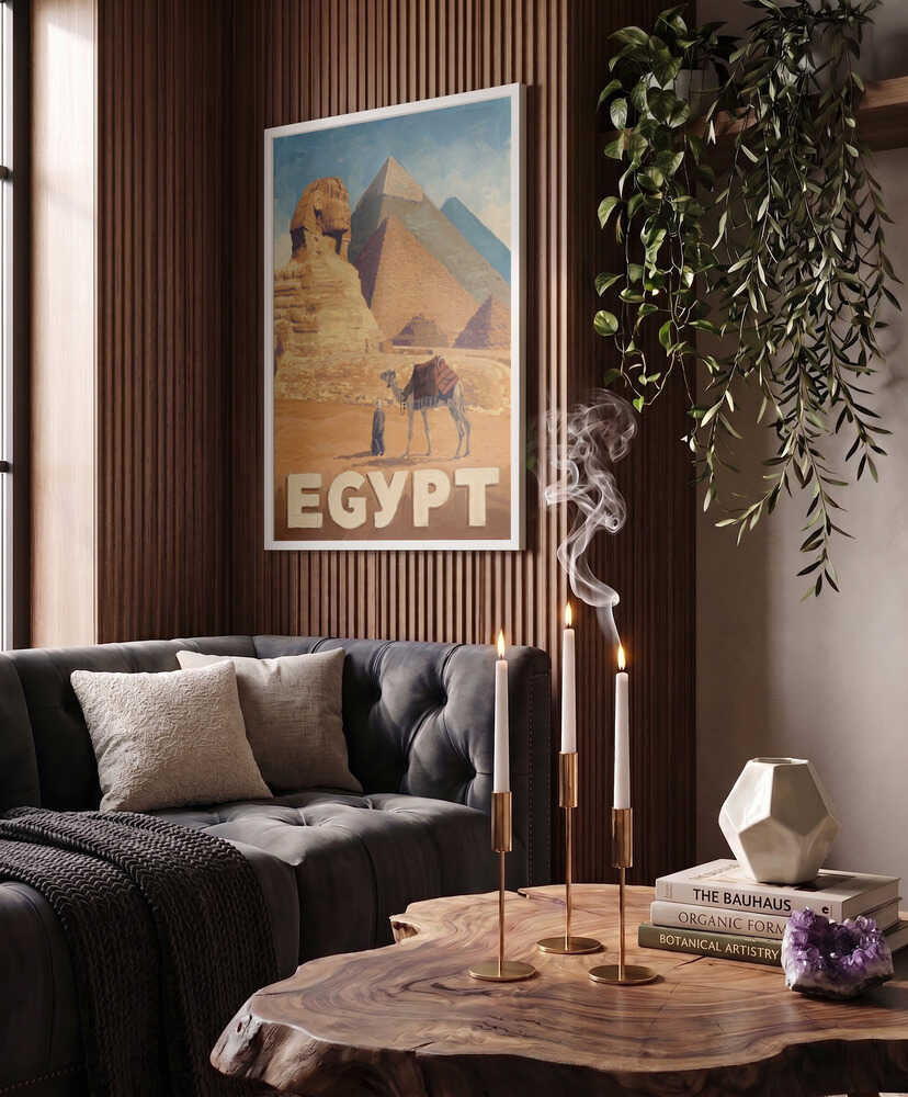 Egypt Desert Great Pyramids