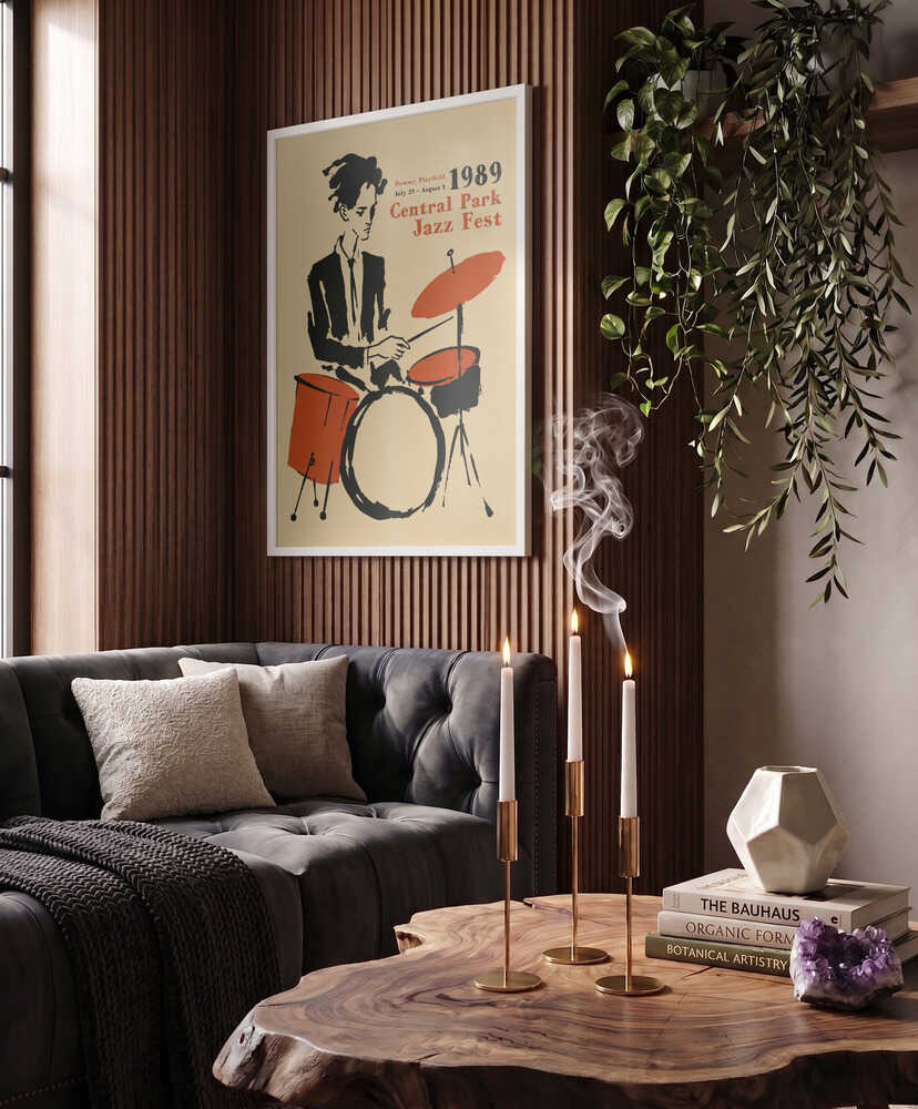 Vintage Jazz Drummer