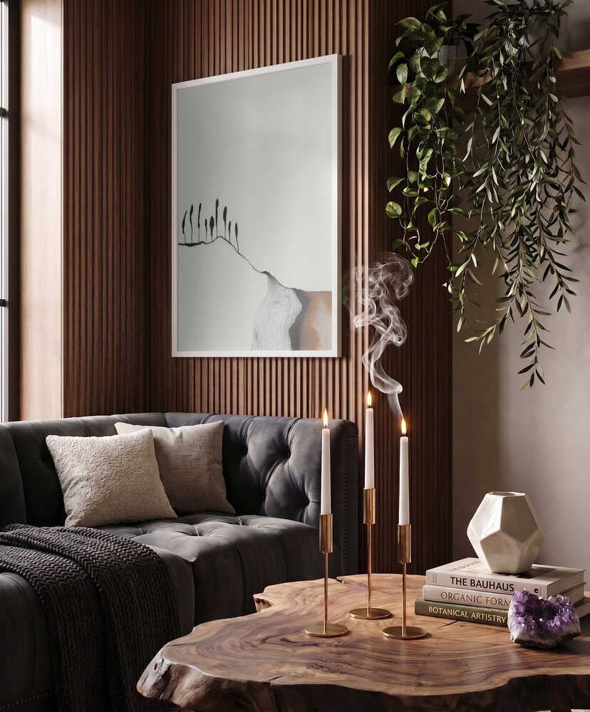 Minimalist Mountain Serenity