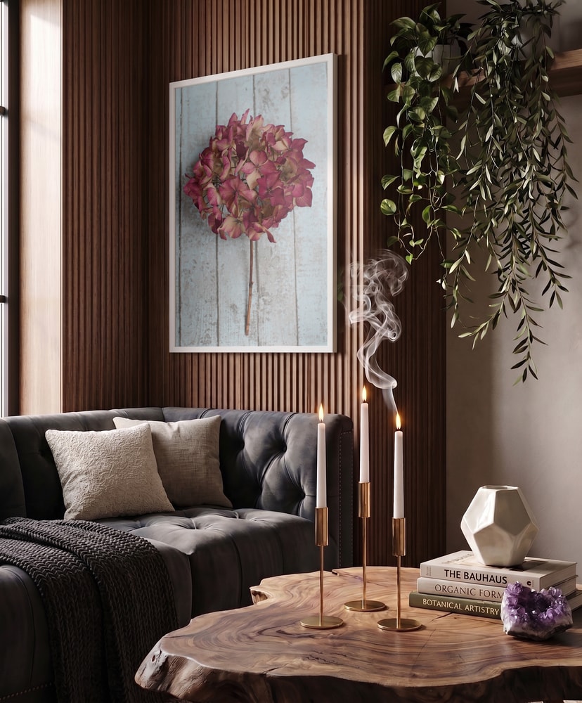 Rustic Dried Hydrangea