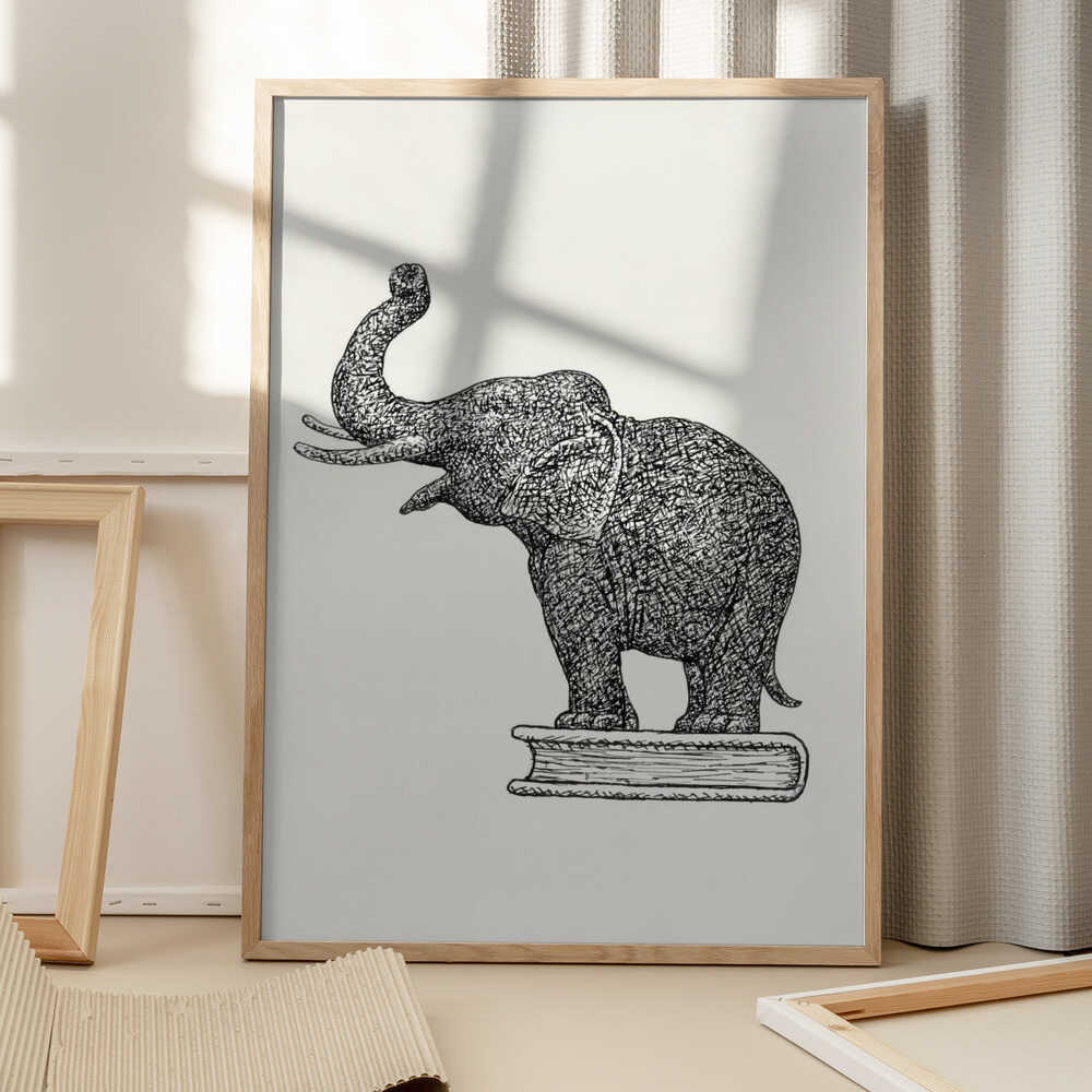 Elephant On a Book (1935 1936)