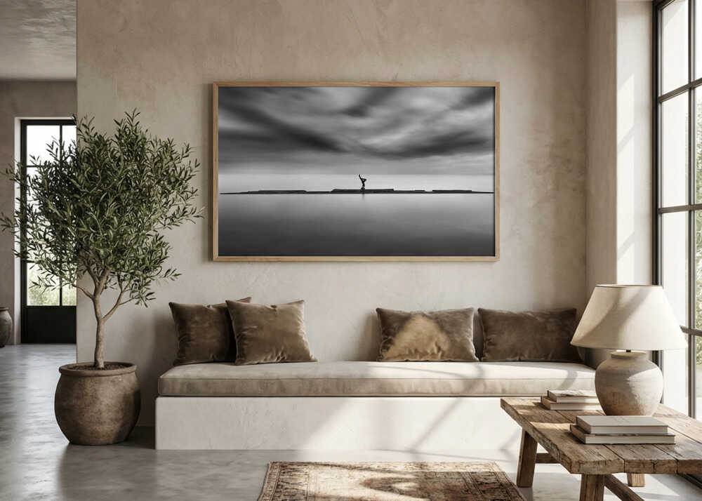 Serene Balance Seascape