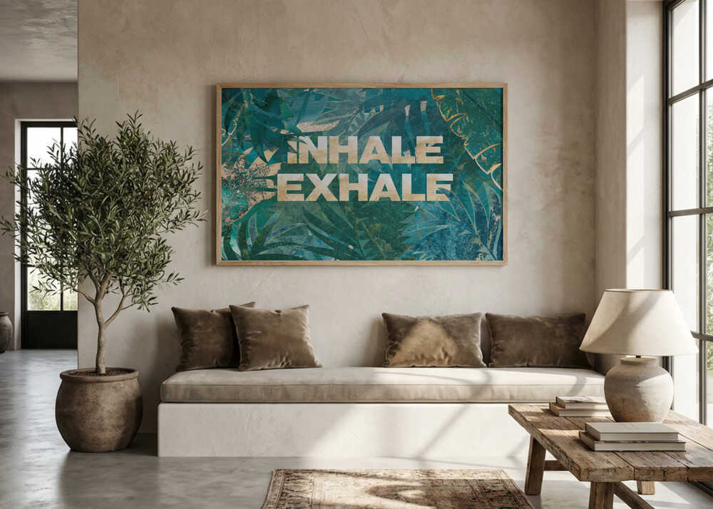 Inhale Exhale Tropical Calm