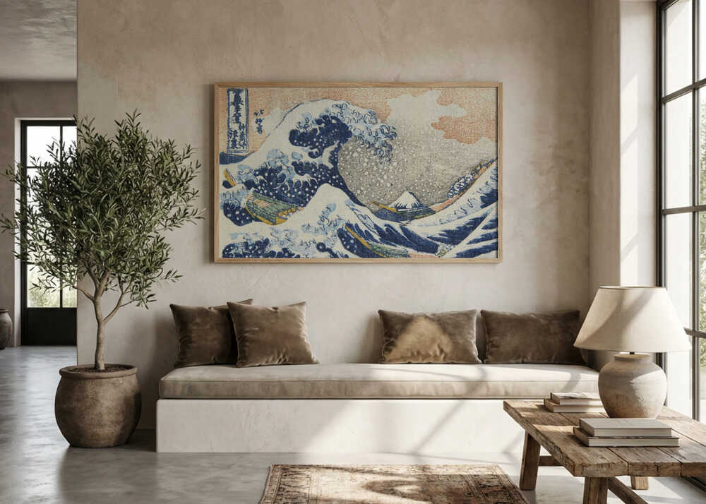 Hokusai's "Under the Wave Off Kanagawa"
