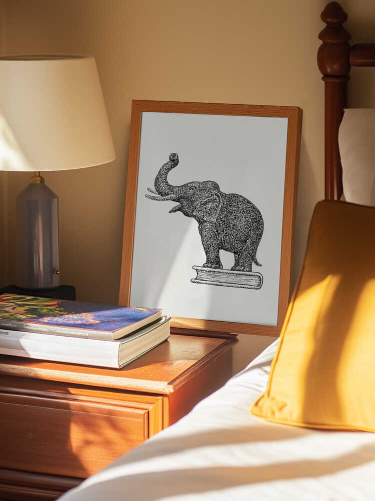 Elephant On a Book (1935 1936)