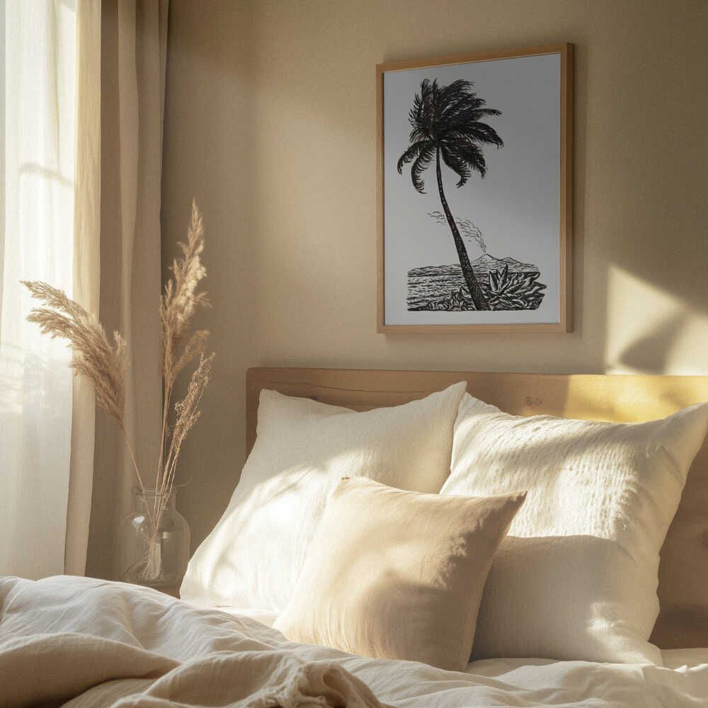 Palm Tree With an Island (ca. 1891–1941)