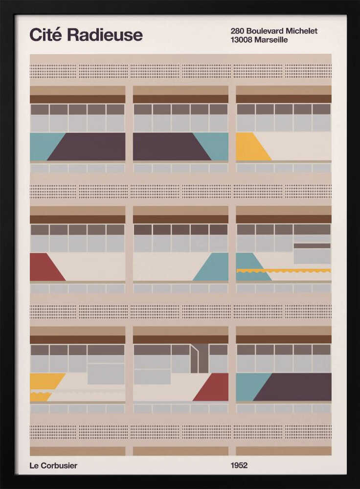 Colorful Geometric Facade