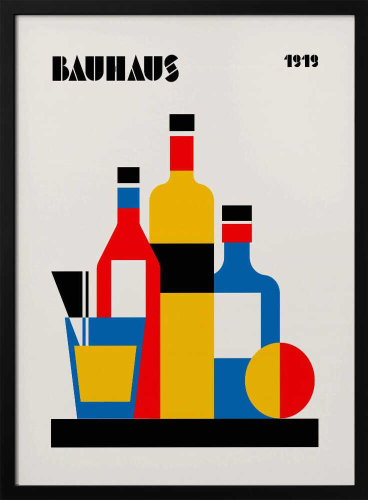 Bauhaus Geometric Still Life