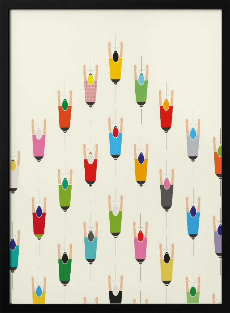 Colorful Cycling