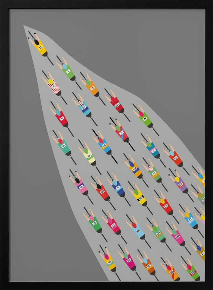 Colorful Cycling