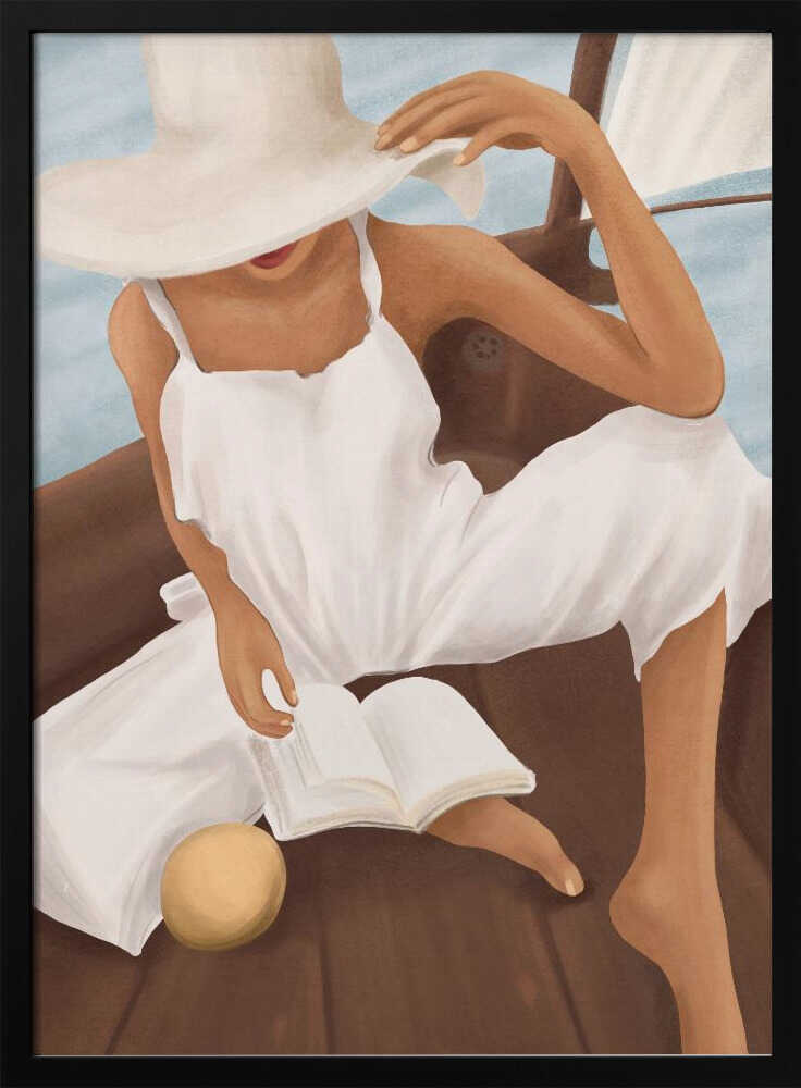 Summer Boat Reading