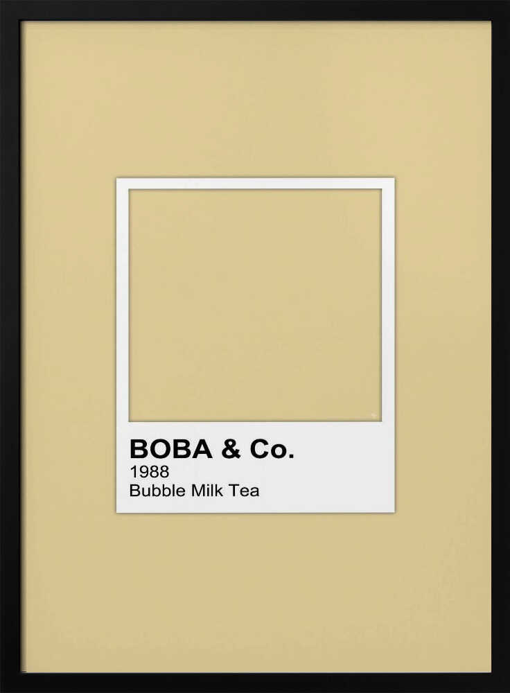Boba Milk Tea Swatch