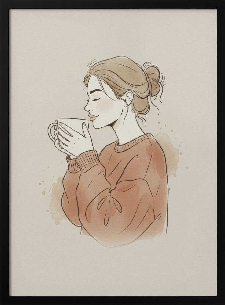 The First Sip of My Morning Coffee
