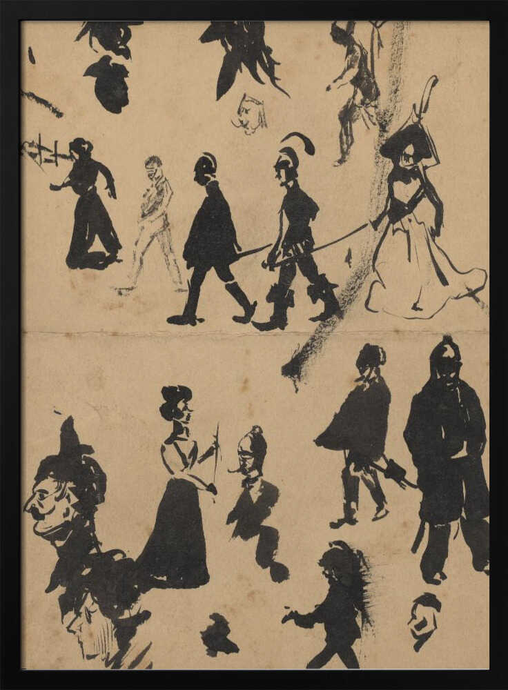 Studieblad Met Mannen En Vrouwen