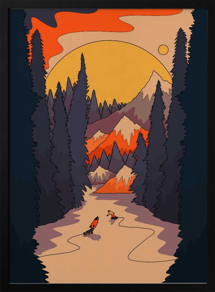 Snowboard holiday