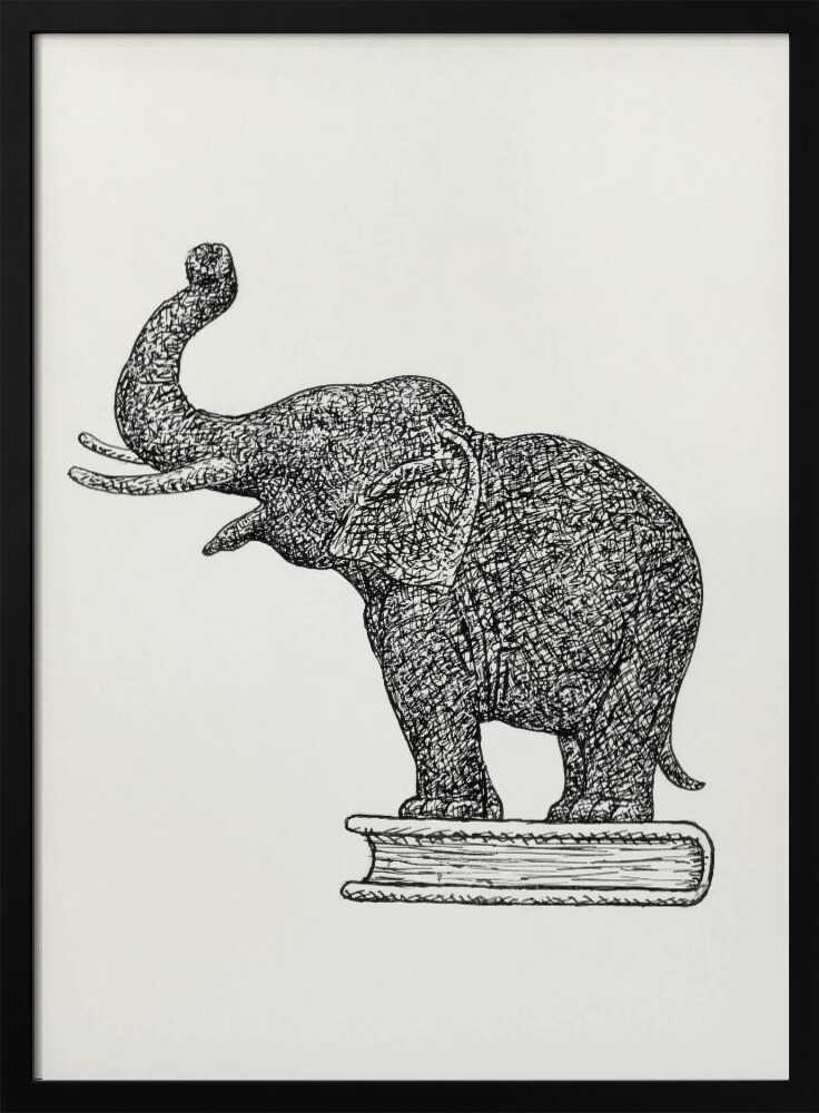 Elephant On a Book (1935 1936)