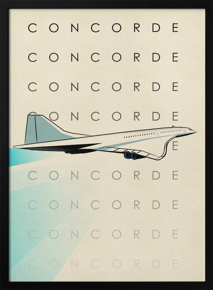Supersonic Concorde Flight