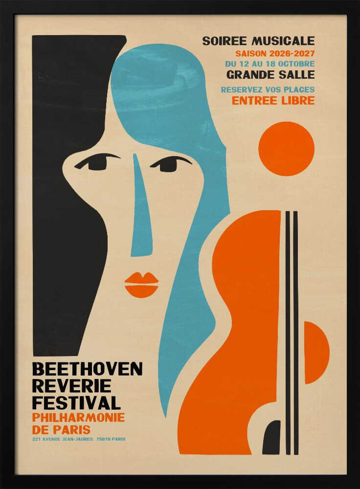 Abstract Music Portrait