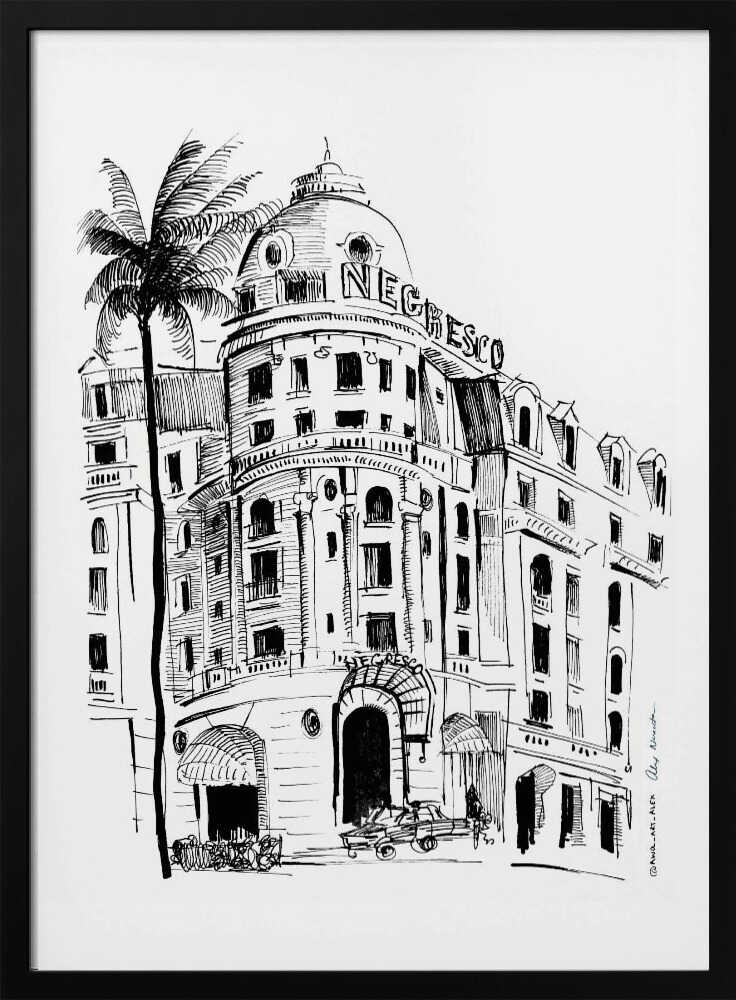 Historic Hotel Sketch