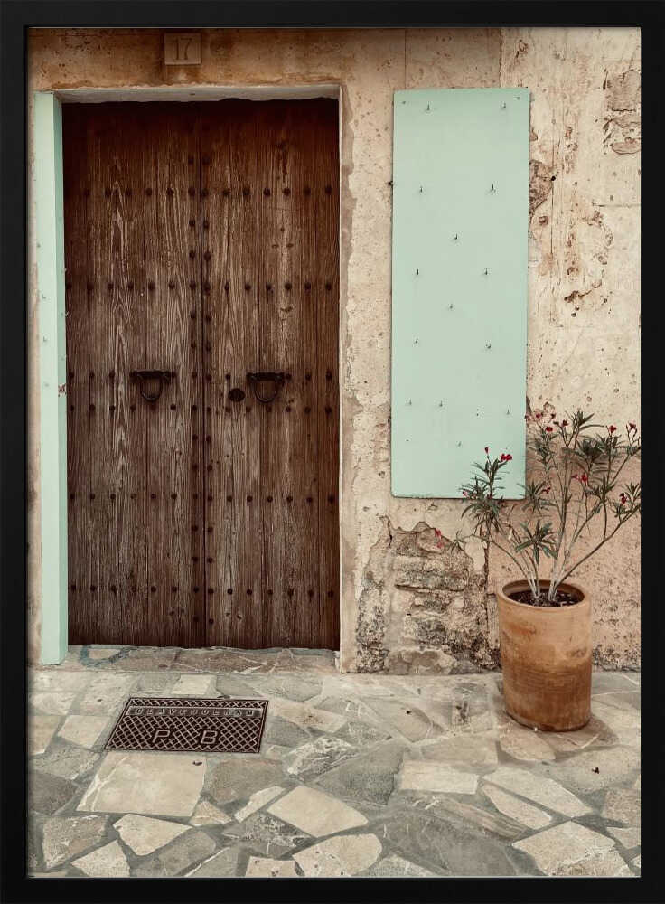 Rustic Mediterranean Entrance