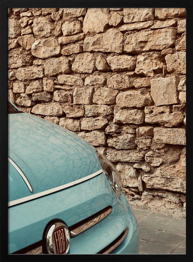 Classic Blue Car Wall