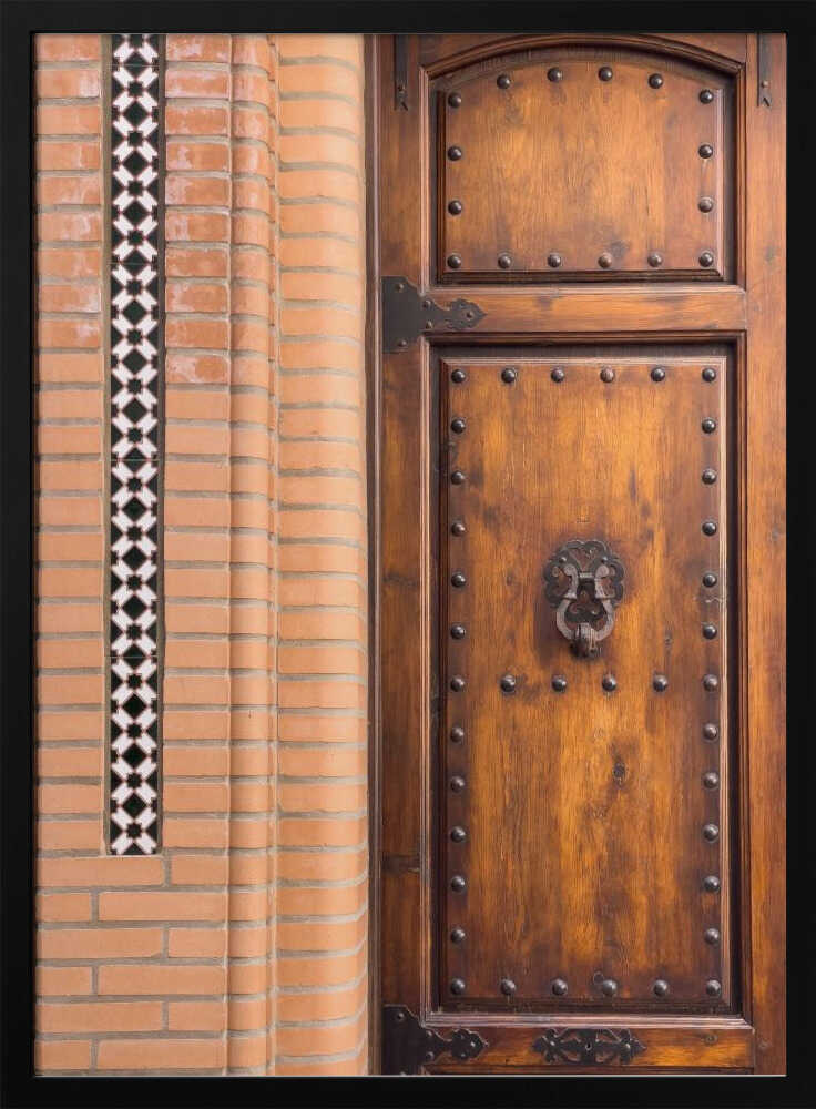Ornate Wooden Door